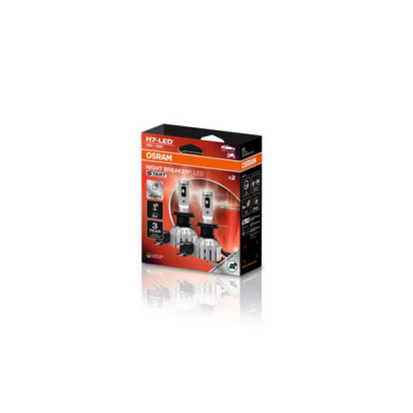 OSRAM Automobilinės lemputės NIGHT BREAKER LED H7 16W 6000K, 2vnt
