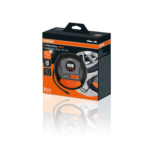 OSRAM Oro kompresorius, skaitmeninis, 5.5BAR 12V