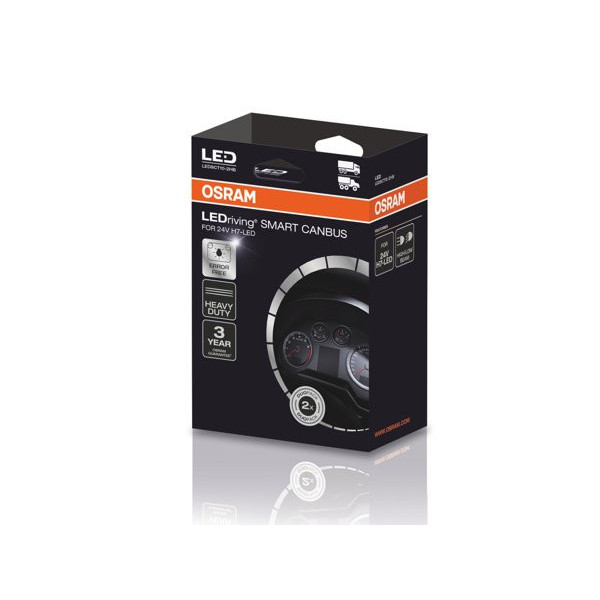 OSRAM Rezistorius H7 24V20W, LEDriving Smart Canbus LEDSCT10