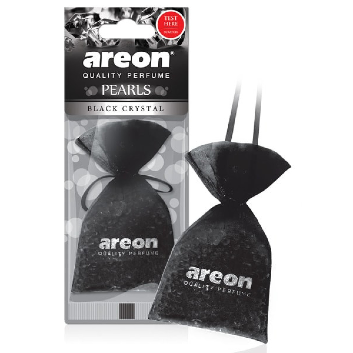AREON Pearls Black Crystal oro gaiviklis