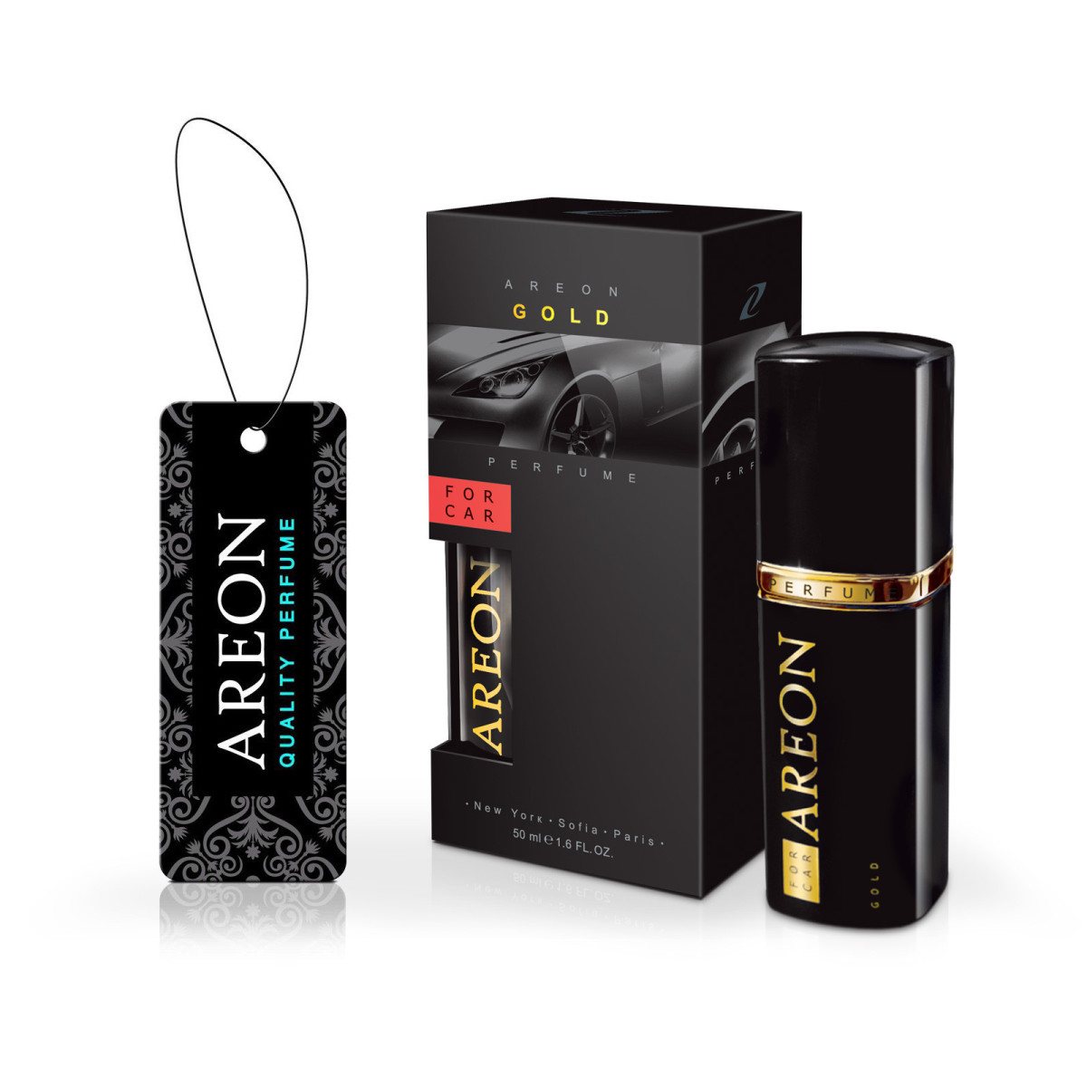 AREON Perfume Gold purškiamas oro gaiviklis, 50 ml