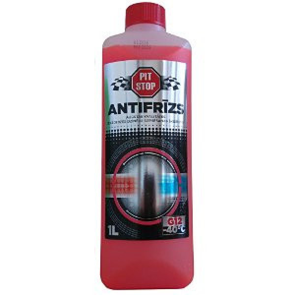 PITSTOP Premium aušinimo skystis -40°C (G12), raudonas, 1L