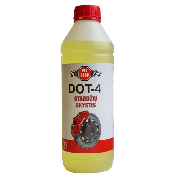 PIT STOP Stabdžių skystis DOT-4, 1 l