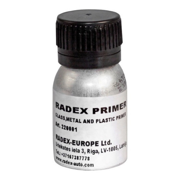RADEX Primer, gruntas stiklui, 30 ml