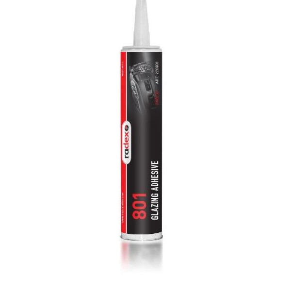 RADEX 801 Glazing Adhesive Fast, klijai stiklui, 310 ml