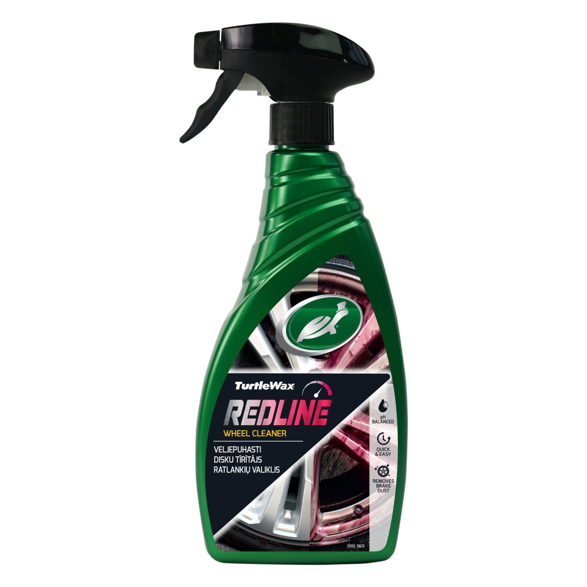 Ratlankių valiklis RedLine Turtle Wax® 500ml Ratlankių valiklis RedLine Turtle Wax® 500ml