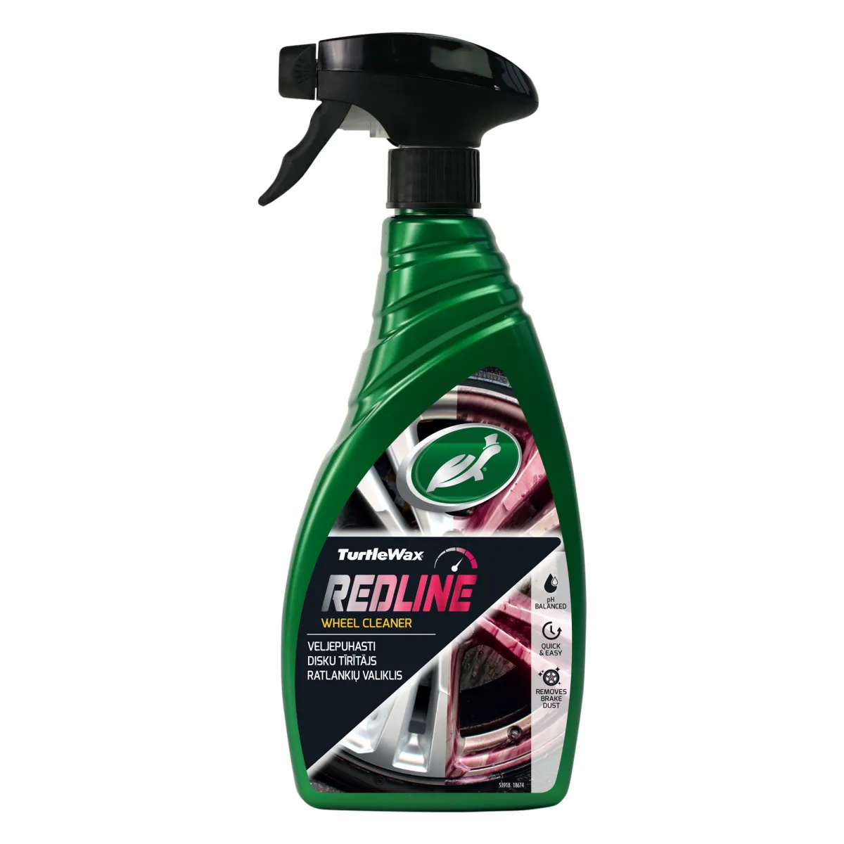 Ratlankių valiklis RedLine Turtle Wax® 500ml Ratlankių valiklis RedLine Turtle Wax® 500ml
