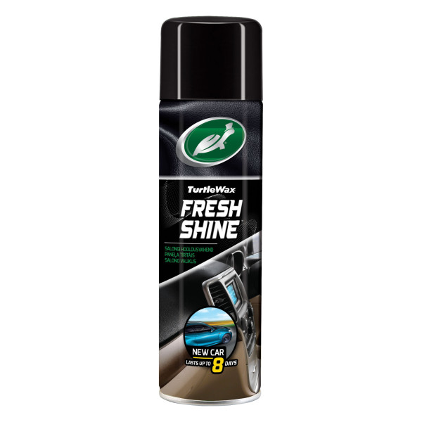 TURTLE WAX Fresh Shine New Car, salono plastiko blizgiklis, 500 ml