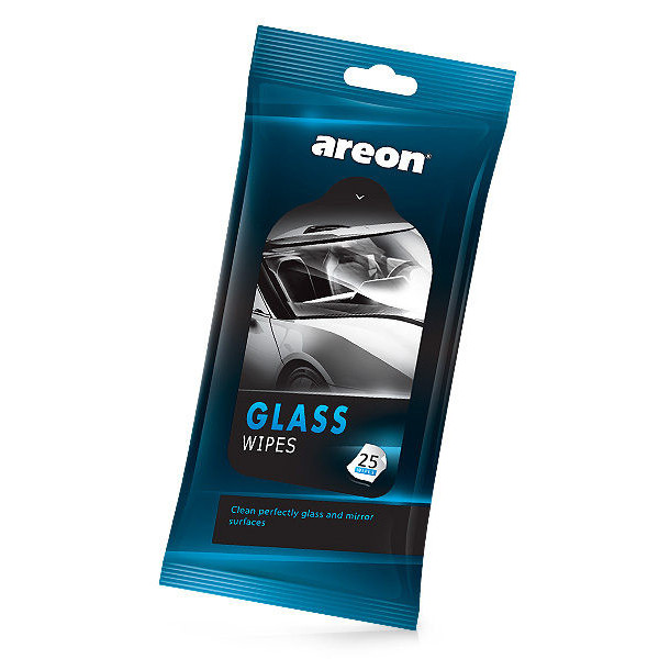 AREON Wipes Glass 25 pc. šluostė stiklui AREON Wipes Glass 25 pc. šluostė stiklui