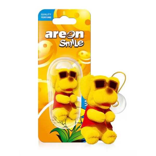 AREON Smile Toy Vanilla / Yellow Dog oro gaiviklis