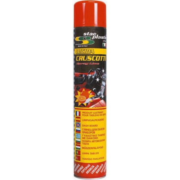 STAC PLASTIC Panelių valiklis su silikonu apelsino kvapo, 750 ml