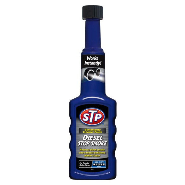 STP Diesel Stop Smoke, Priedas varikliams mažinantis dūmingumą, 200 ml