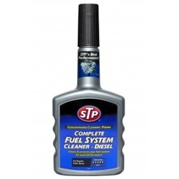 STP Complete Fuel System Cleaner - Diesel, Ypač stiprus dyzelinės sistemos ploviklis, 400 ml