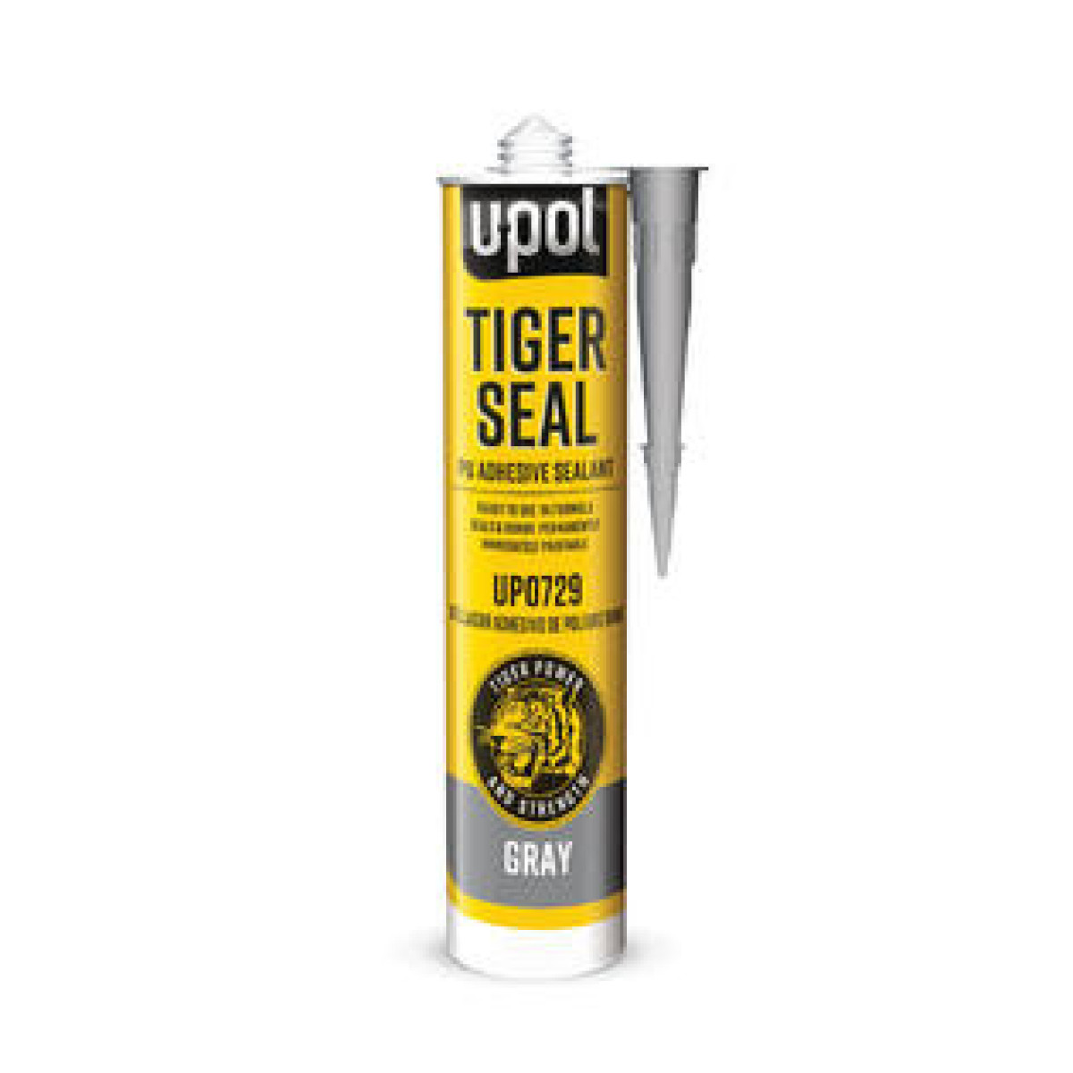 Tiger Seal PU Adhesive & Sealant Grey, hermetikas, pilkas, 310 ml Tiger Seal PU Adhesive & Sealant Grey, hermetikas, pilkas, 310 ml