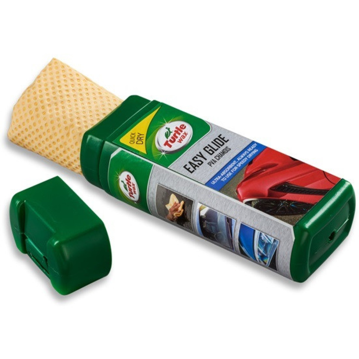 TURTLE WAX EMBossed Yellow PVA Chamois, PVA šluostė sausinimui, 43x32 cm