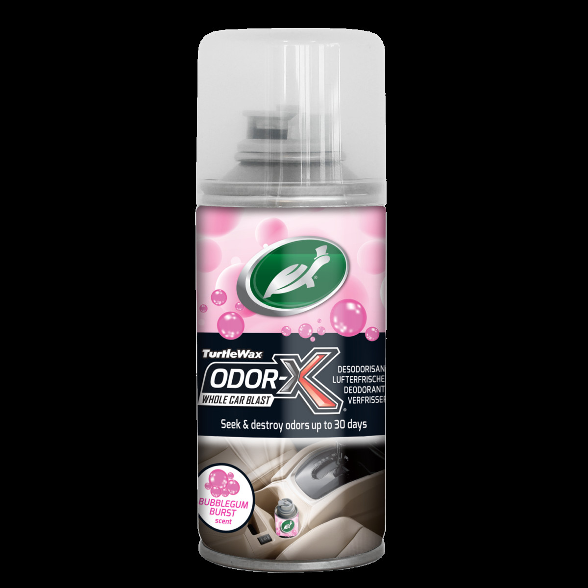 Turtle Wax ODOR-X Fogger Bubblegum, kvapų šalinimo priemonė, 100 ml