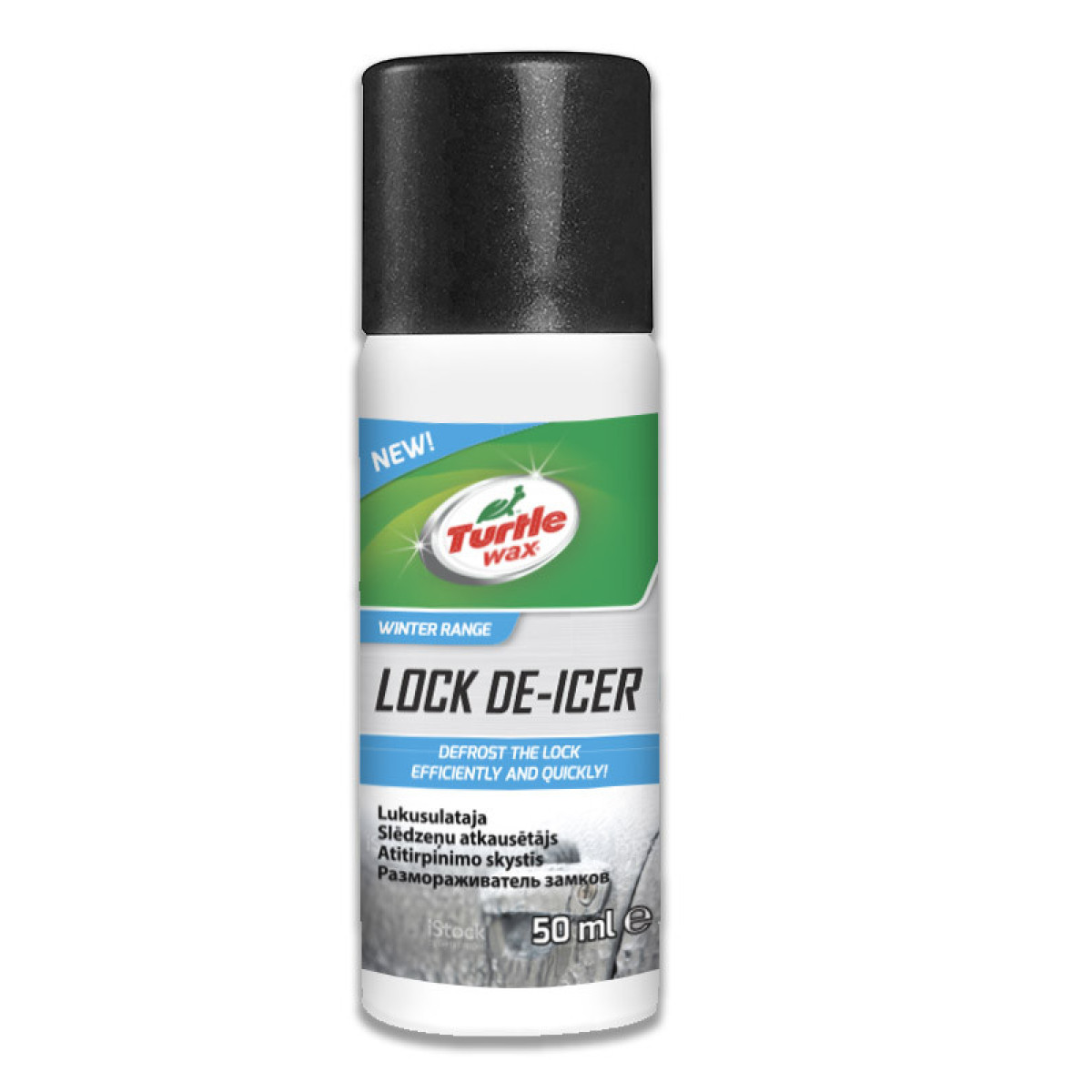 TURTLE WAX Lock De-Icer, ledo tirpiklis užraktui, 50 ml