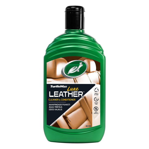 TURTLE WAX Luxe Leather Cleaner&Conditioner, odos valiklis-kondicionierius, 500 ml