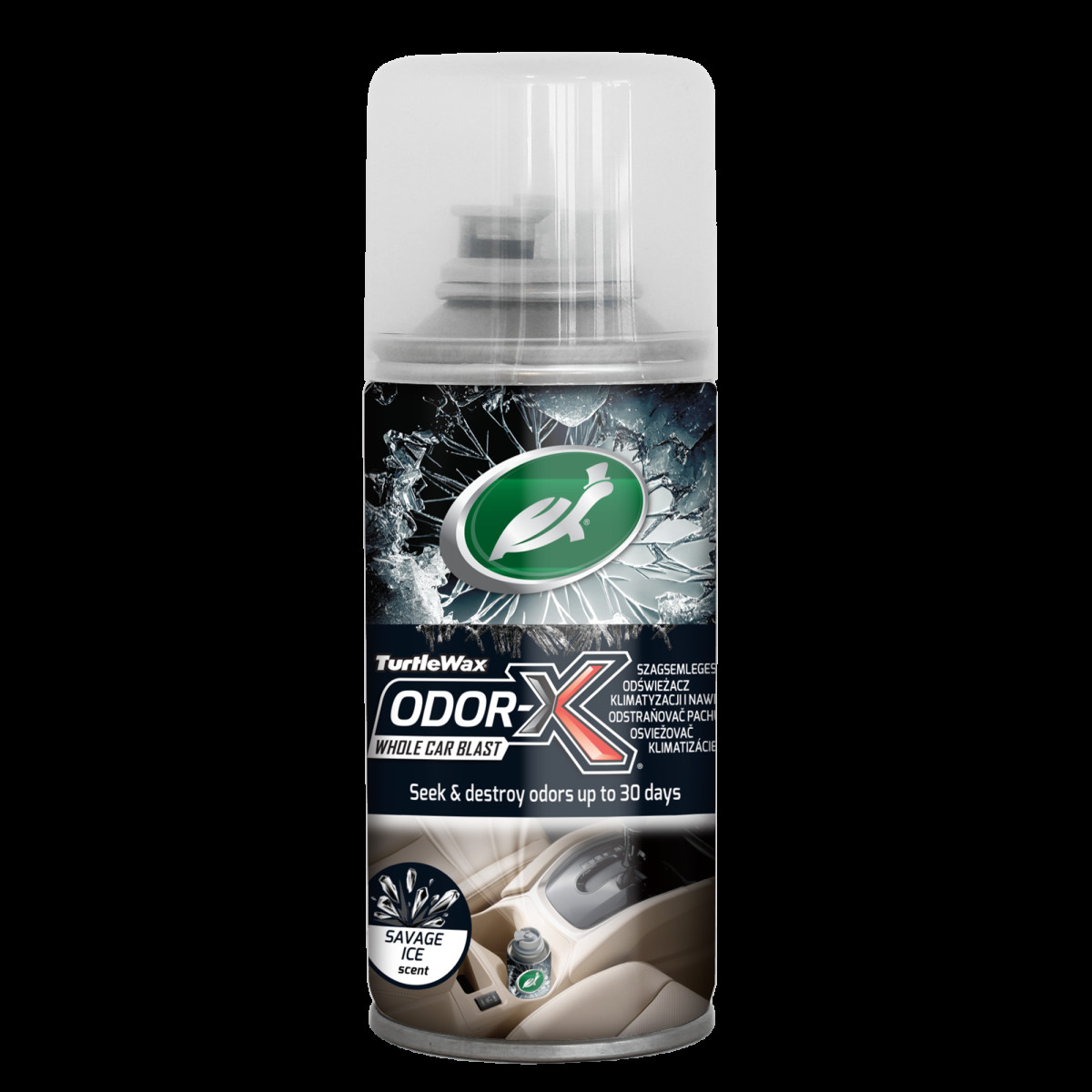 Turtle Wax ODOR-X Fogger Savage Ice, kvapų šalinimo priemonė, 100 ml Turtle Wax ODOR-X Fogger Savage Ice, kvapų šalinimo priemonė, 100 ml