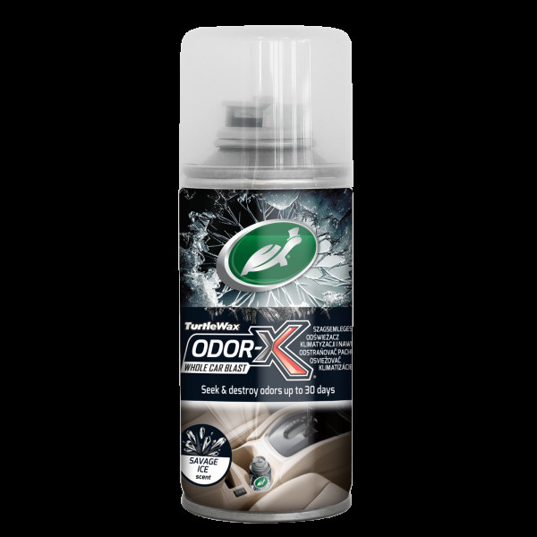 Turtle Wax ODOR-X Fogger Savage Ice, kvapų šalinimo priemonė, 100 ml