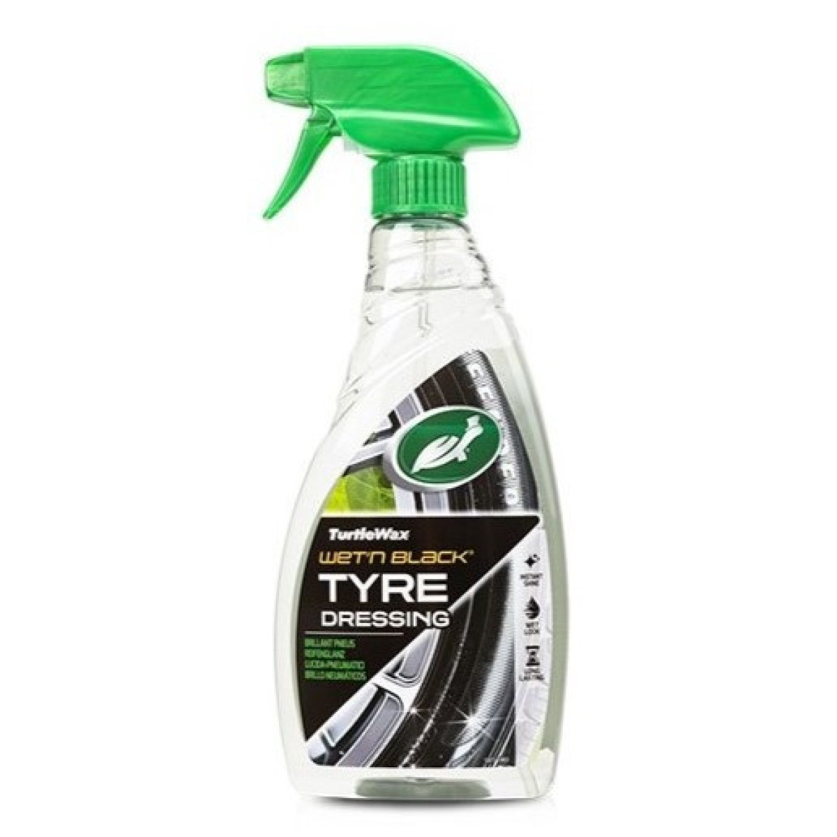 Turtle Wax WET N BLACK, padangų juodinimo priemonė, 500 ml Turtle Wax WET N BLACK, padangų juodinimo priemonė, 500 ml