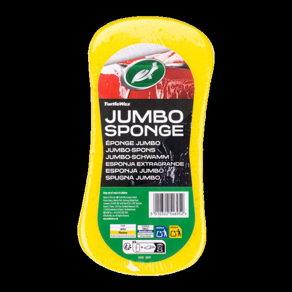 TURTLE WAX Jumbo, Plovimo kempinė 11 x 22 x 7 cm