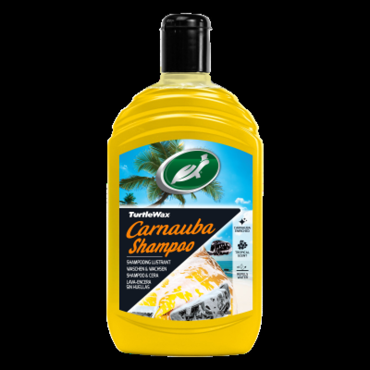 Turtle Wax Carnauba Wash & Wax, šampūnas su vašku, 500 ml