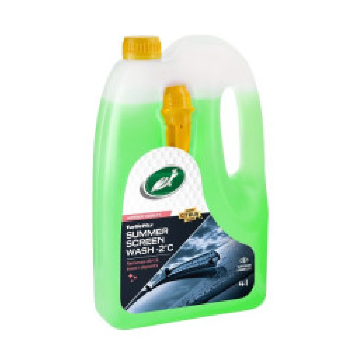TURTLE WAX Windscreen Washer Fluid -2°C, priekinio stiklo plovimo skystis, 4 L TURTLE WAX Windscreen Washer Fluid -2°C, priekinio stiklo plovimo skystis, 4 L