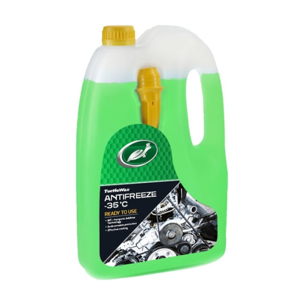 TURTLE WAX Antifreeze -35°C, aušinimo skystis, 4 L