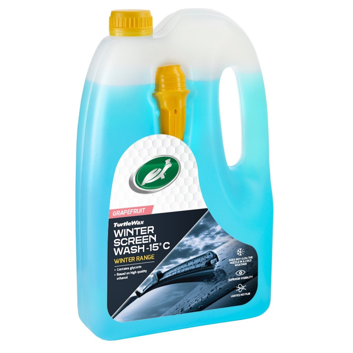 TURTLE WAX Windscreen Washer Fluid -15°C, priekinio stiklo plovimo skystis, 4 L
