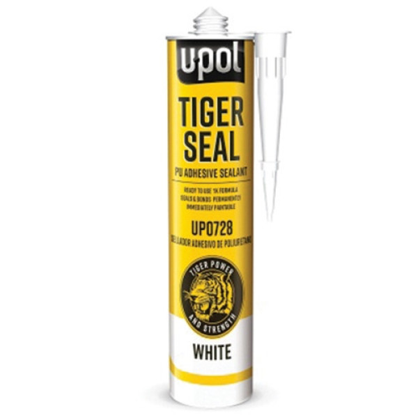 Tiger Seal PU Adhesive & Sealant White, hermetikas, baltas, 310ml
