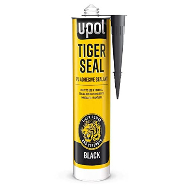 Tiger Seal PU Adhesive & Sealant Black, hermetikas, juodas, 310 ml