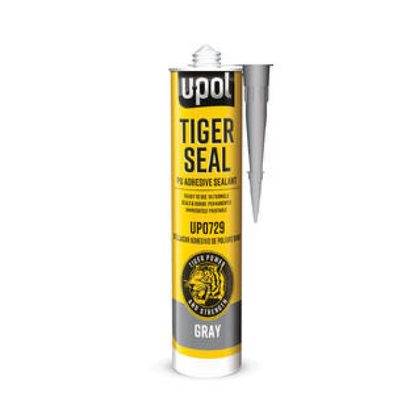 Tiger Seal PU Adhesive & Sealant Grey, hermetikas, pilkas, 310 ml