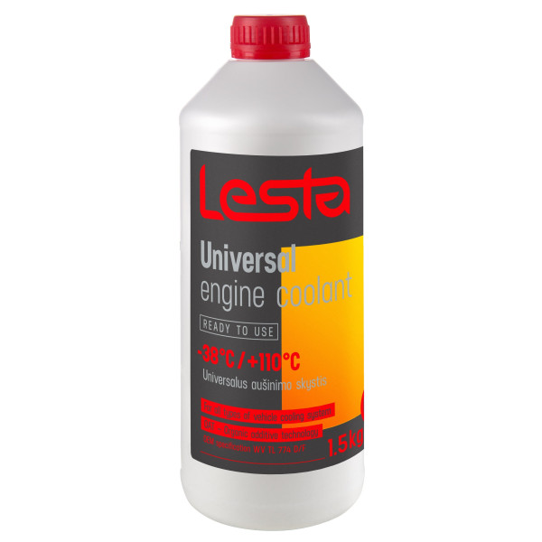 LESTA Universal Antifreeze -35°C, universalus aušinimo skystis, 1.5 Kg