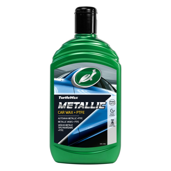 TURTLE WAX Speed Polish + Metallic Wax PTFE, vaškas, 500 ml