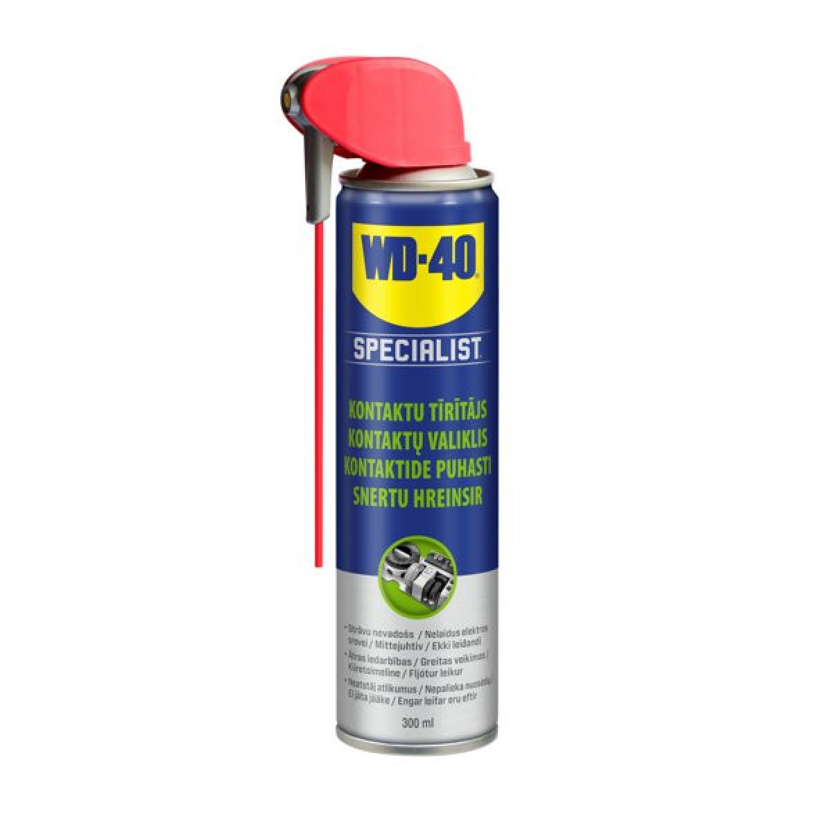 WD-40 SPECIALIST (SPEC4), Kontaktų valiklis, 300 ml
