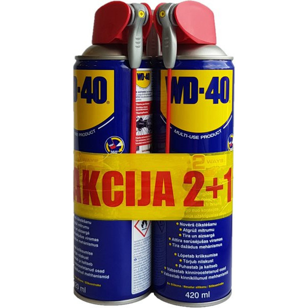 WD-40 Universali priemonė 2+1, 420ml