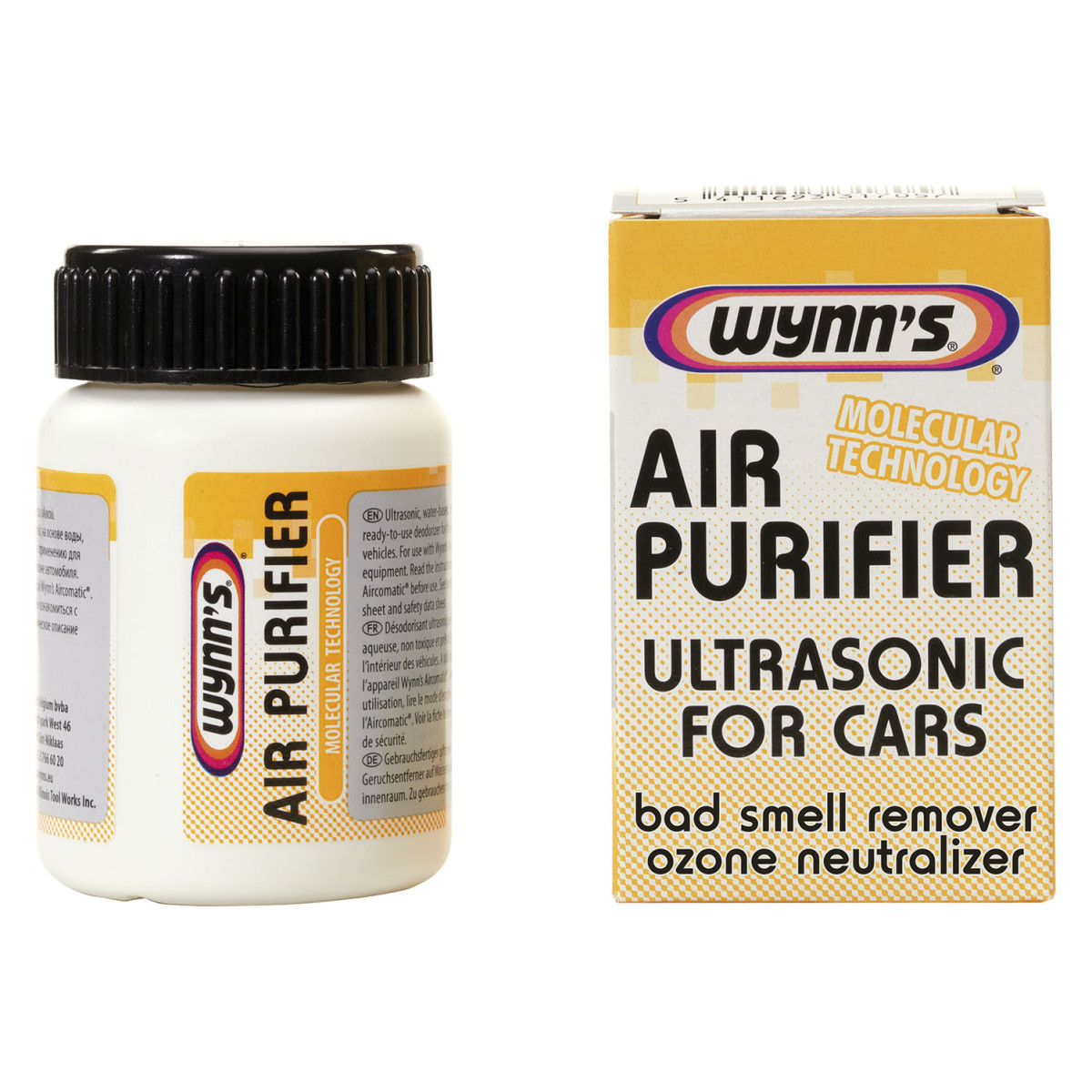 WYNNS Air Purifier Pro, Priemonė kvapo naikinimui, 60 ml WYNNS Air Purifier Pro, Priemonė kvapo naikinimui, 60 ml