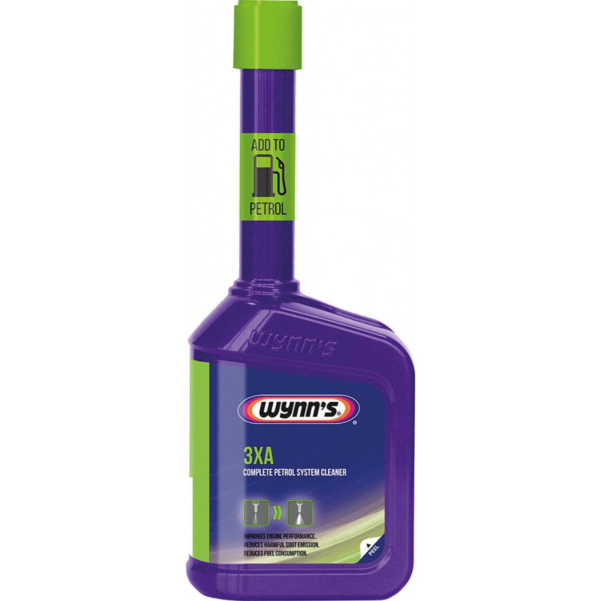 WYNNS 3XA Petrol, Benzino sistemos valiklis, 325 ml