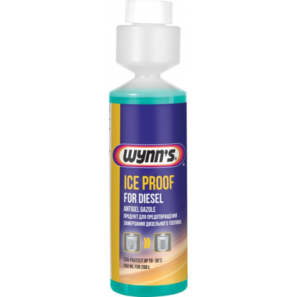 WYNNS Ice Proof For Diesel, dyzelino priedas nuo kristalizacijos, 250 ml