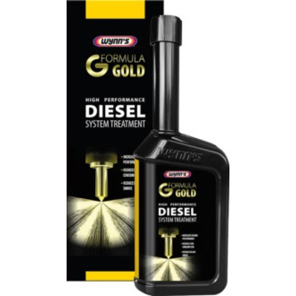 WYNNS Diesel System Treatment Formula Gold, dyzelinės įpurškimo sistemos valiklis, 500 ml