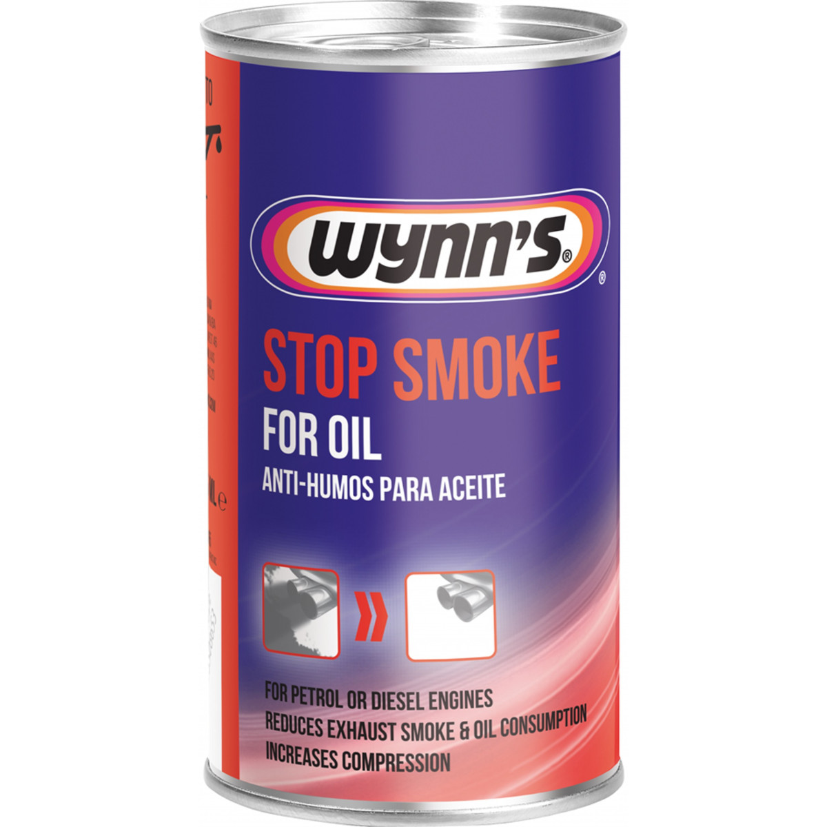 WYNNS Stop Smoke, Priedas sumažinantis dūmingumą, 325 ml