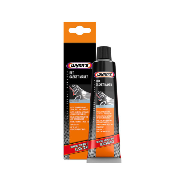 WYNNS Red Gasket Maker, raudonas hermetikas, 80 ml