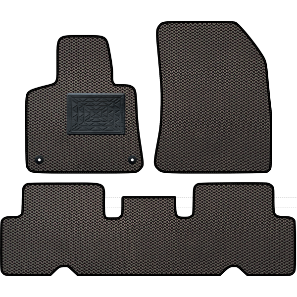 Polimeriniai EVA kilimėliai Citroen C4 Grand Picasso II 7 vietų 2013-2018m.