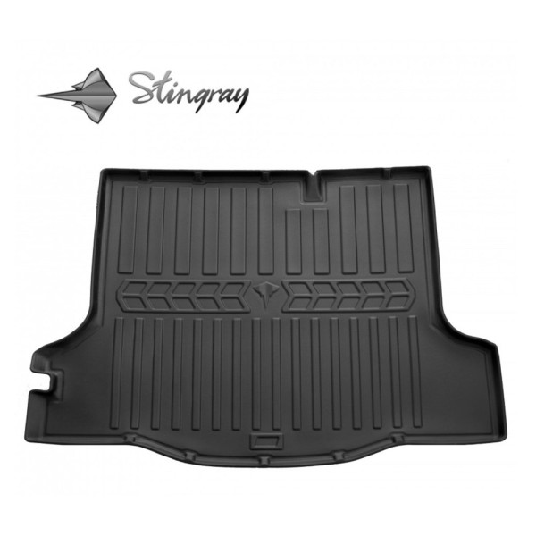 Guminis bagažinės 3D kilimėlis DACIA Logan nuo 2012m. (sedan) / 6018151 / paaukštintais kraštais
