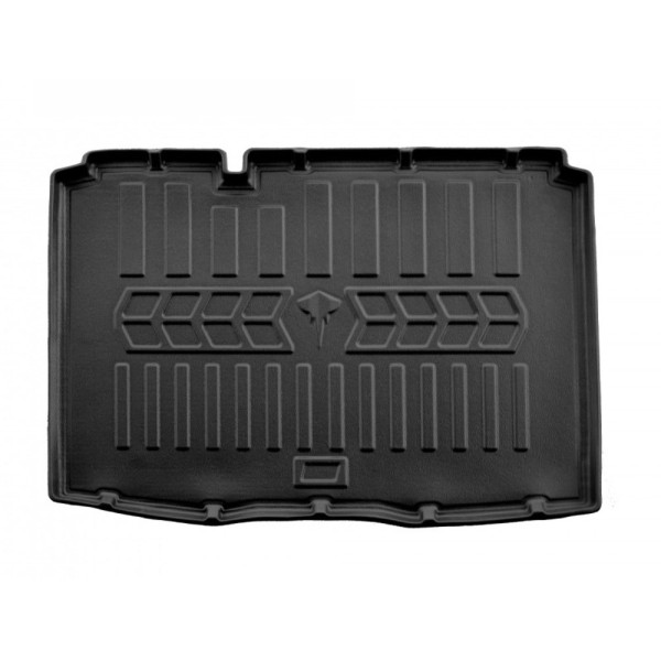 Guminis bagažinės 3D kilimėlis DACIA Sandero Stepway III nuo 2020m. (prestige/lower trunk) / 6018371 / paaukštintais kraštais