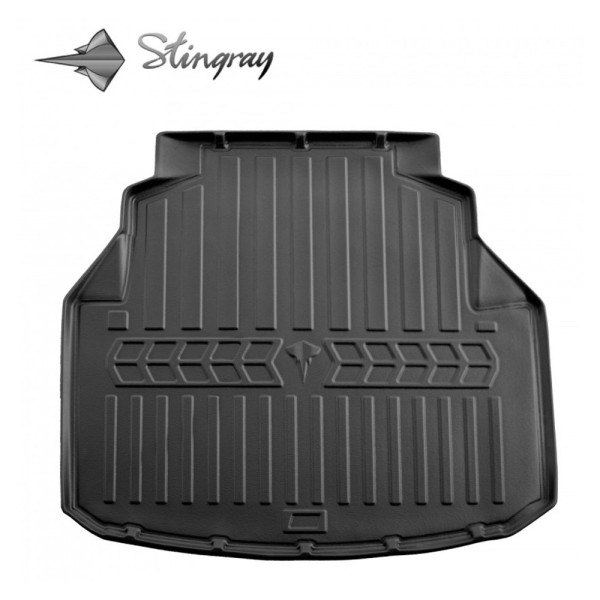 Guminis bagažinės 3D kilimėlis MERCEDES-BENZ W204 C 2007-2015m. (sedan) / 6012171 / paaukštintais kraštais