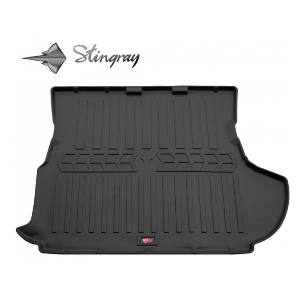 Guminis bagažinės 3D kilimėlis NISSAN Rogue T32 2013-2020m. / 6014031 / paaukštintais kraštais