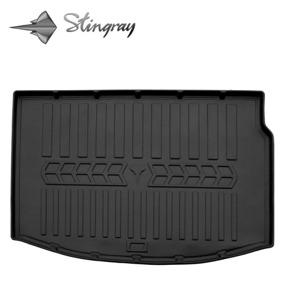 Guminis bagažinės 3D kilimėlis RENAULT Megane III 2008-2015m. (hatchback) / 6018161 / paaukštintais kraštais