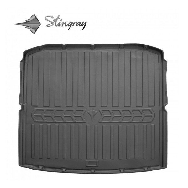 Guminis bagažinės 3D kilimėlis SKODA Superb III 3V nuo 2015m. (liftback) / 6020181 / paaukštintais kraštais